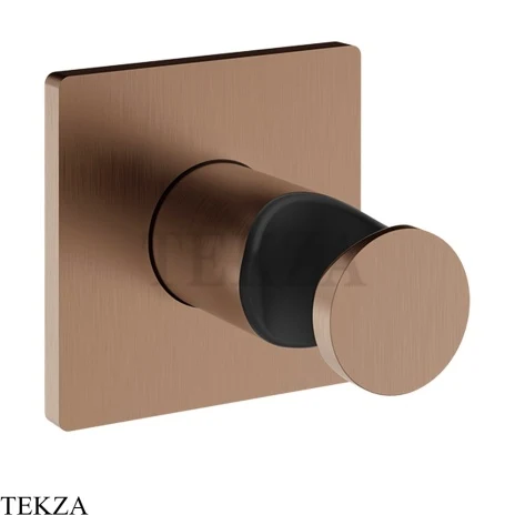 Gessi Incastri Держатель для душевой лейки 73057-708, медь Brushed