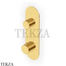 Zucchetti Todd Термостат для душа на 1 поток, внешняя часть ZTD663.C41, brushed gold