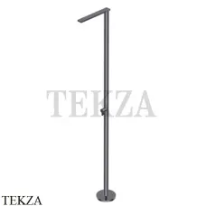 Ritmonio Dot316 Душевая колонна напольная с верхним душем PR50DK2Q1 IBX, Black Stainless Steel