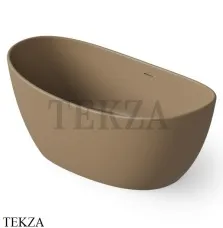 Dea Design Elegant Ванна отдельностоящая овальная 163x85 Solid Surface DD8611 1630 2, Light Camel №2