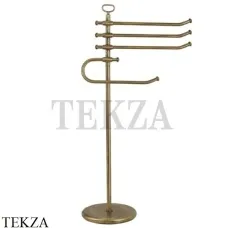 Migliore Mirella Стойка напольная низкая для полотенец 17196, бронза classic