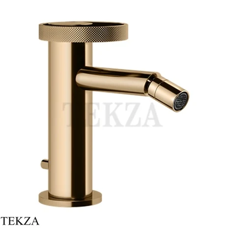 Gessi ANELLO Смеситель для биде на 1 отверстие 63307-735, Warm Bronze PVD