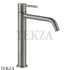 Gessi Emporio Via Tortona Смеситель для раковины высокий, без сливного гарнитура 18606-149, Finox Brushed Nickel