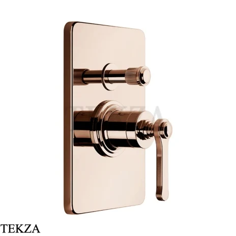 Gessi VENTI20 Смеситель для душа, 2 поток, внешняя часть 65079-030, Copper PVD