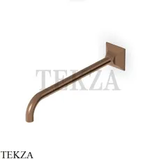 Zucchetti Bellagio Кронштейн настенный 350 для лейки Z93025.P21, brushed chocolate PVD