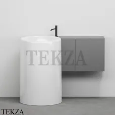Cielo Itaca Мебель подвесная 90, справа (раковина отдельно) ITMS90DXL CM, Cemento