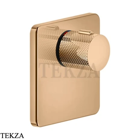 Gessi INCISO WELLNESS Термостатический смеситель, внешняя часть 58254-735, Warm Bronze PVD