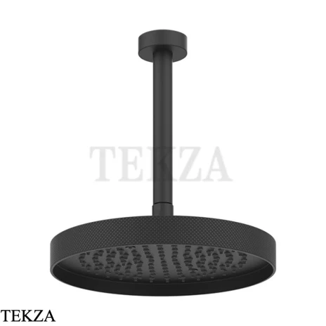 Gessi Inverso Diamantato Верхняя лейка с кронштейном D25,0 см 63650-299, Black XL