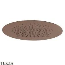 Newform Душевая лейка круглая стальная с дождевой струей 682.58.061, PVD Copper Bronze Newform Душевая лейка круглая стальная с дождевой струей 682.58.061, PVD Copper Bronze