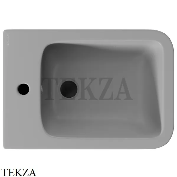 Aqueduto MACIO Биде подвесное, 1 отверстие под смеситель MAC0330 Серый матовый