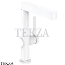 Hansgrohe FINORIS Смеситель для раковины 230 поворотный, с донным клапаном Push-Open 76060700, белый матовый