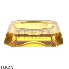 Decor Walther Kristall STS Мыльница настольная хрусталь 0931681, янтарь