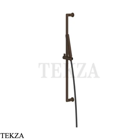 Gessi INCISO SHOWER Душевой гарнитур, штанга, стержневой душ 58145-845, Dark Bronze