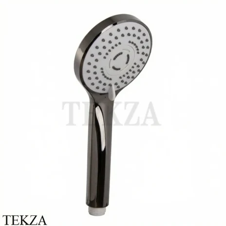 FIMA Carlo Frattini WELLNESS Ручной душ с защитой от извести 3-х режимный, F2298CN, Black chrome