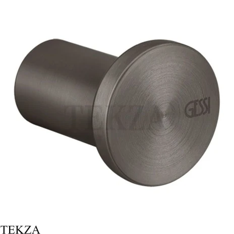 Gessi 316 ACCESSORIES Крючок для халата и полотенец 54821-707, Black Metal Brushed PVD