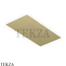 Zucchetti Верхняя встраиваемая лейка: дождь, распыление, каскад Z94298.XP31, brushed british gold PVD