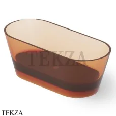 Dea Design Shadow Ванна отдельностоящая овальная 160x70 Glasstech DD8606 1600 R1, Sunset R1