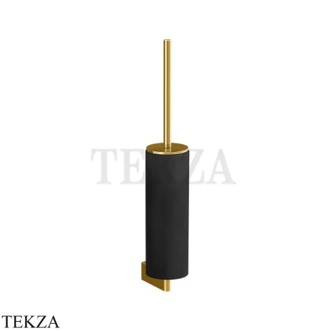 Gessi Origini Туалетный ершик настенный, черный 66420-246, Gold PVD