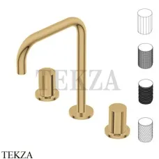 Ritmonio Diametro35 Impronte Смеситель для раковины, без гарнитура PR51AP201 GOX, Brushed Gold