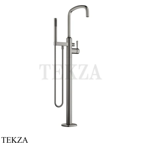 Dornbracht COYA Смеситель для ванны напольный, внешняя часть 25863404-99, Dark Platinum matt