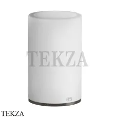 Gessi 316 ACCESSORIES Стакан для зубных щеток настольный, композит белый 54731-707 , Black Metal Brushed