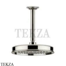 Gessi VENTI20 Верхний душ 200 с потолочным креплением 65152-149, Finox Brushed Nickel
