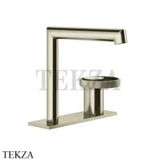 Gessi ANELLO Смеситель для раковины на планке, без донного клапана 63315-720, Nickel PVD
