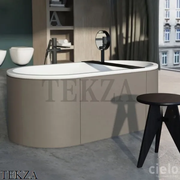 CIELO ARCADIA Cibele Отдельностоящая ванна с облицовкой CIBELE