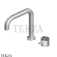 QuadroDesign Source Смеситель для раковины, без гарнитура 12 07 AS, Brushed Stainless Steel
