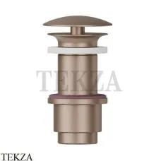 Newform Донный клапан для раковины 65-85 со свободным сливом 229.M0.072, Copper satin