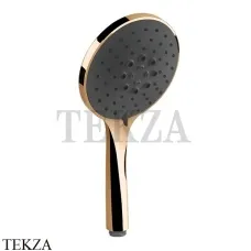 Gessi Shower Душевая лейка 3-х позиционная с черным диском 14378-735, Warm Bronze