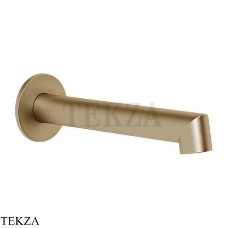 Gessi ANELLO Излив для ванны настенный монтаж 63603-726, Warm Steel Br. PVD