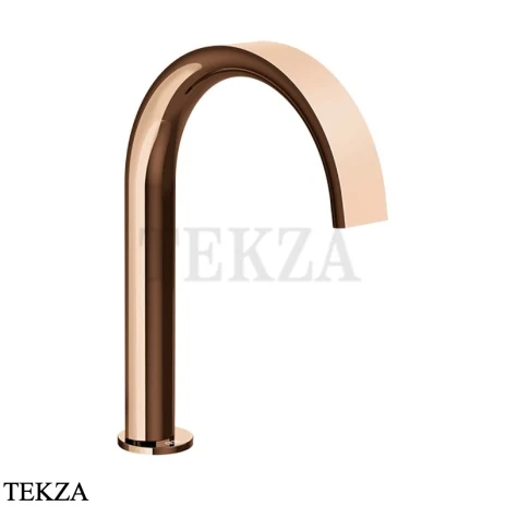 Gessi Pelle Tresse Излив для раковины на борт 78021-030, Copper PVD