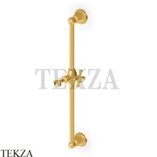 Zucchetti Штанга для ручного душа с держателем Z93096.C41, brushed gold