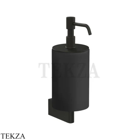 Gessi Origini Дозатор для жидкого мыла настенный, черный 66414-187, Aged Bronze