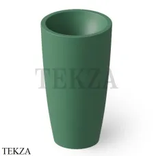 Dea Design Pedestal Basin Раковина напольная круглая Solid Surface DD2010 500 9, Sage №9