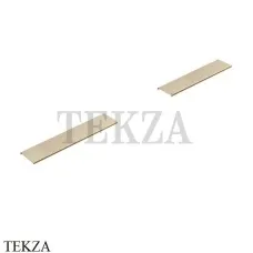 Gessi Shower G Drains Боковая крышка 60см для сливной фитинга, 67051-727, Brass Br. PVD