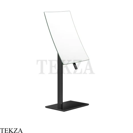 Gessi Rettangolo Зеркало косметическое поворотное х2, без подсветки 20988-706, Black Metal PVD