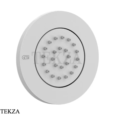 Gessi INCISO SHOWER Боковая форсунка поворотная, внешняя часть 32982-279, Matte White