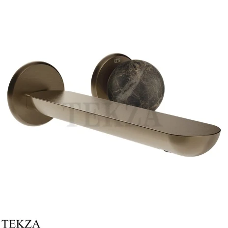 Gessi Perle Смеситель для раковины, внешняя часть 74188-761, бронза Coffee