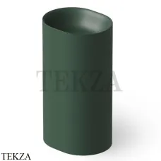 Dea Design Pedestal Basin Раковина напольная овальная Solid Surface DD2008 500 11, Dark Green №11