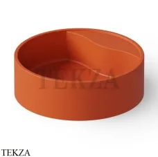 Dea Design Washbasins Раковина настольная круглая Solid Surface DD9062 450 7, Orange №7