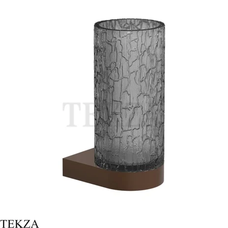 Gessi Incastri Стакан настенный, Light smoke 75407-845, бронза Dark Brush