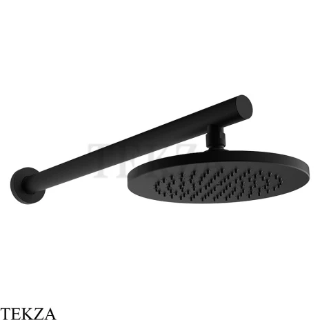 Gessi 316 SHOWER Верхняя душевая лейка с креплением 54149-299, Black XL
