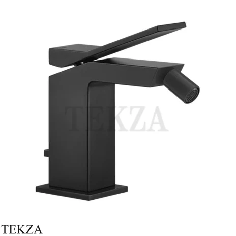 Gessi RETTANGOLO K Смеситель для биде, с донным клапаном 53007-299, Black XL