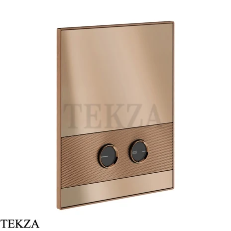Gessi Клавиша смыва для инсталляции Viega Prevista 56621-708, медь Brushed