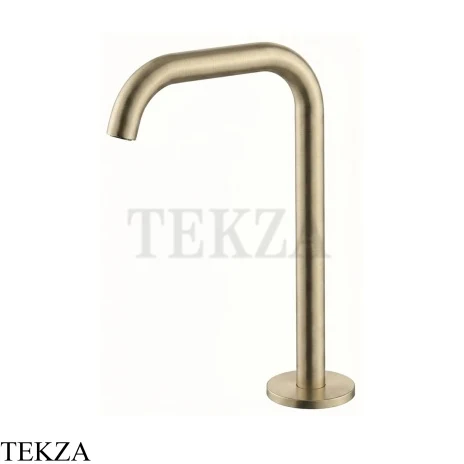 FIMA Carlo Frattini SO Излив для раковины на столешницу F2827/2HS, Brushed Champagne