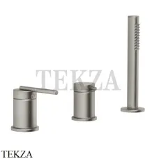 Gessi INGRANAGGIO Смеситель для ванны, без излива 63547-149, Finox Brushed Nickel