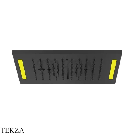Gessi COLOUR Накладная душевая панель 350, 4 функции 57876-299, Black XL