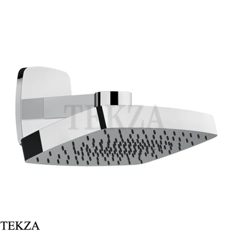 Gessi Jacqueline Верхняя регулируемая лейка с кронштейном 77150-031, хром глянец